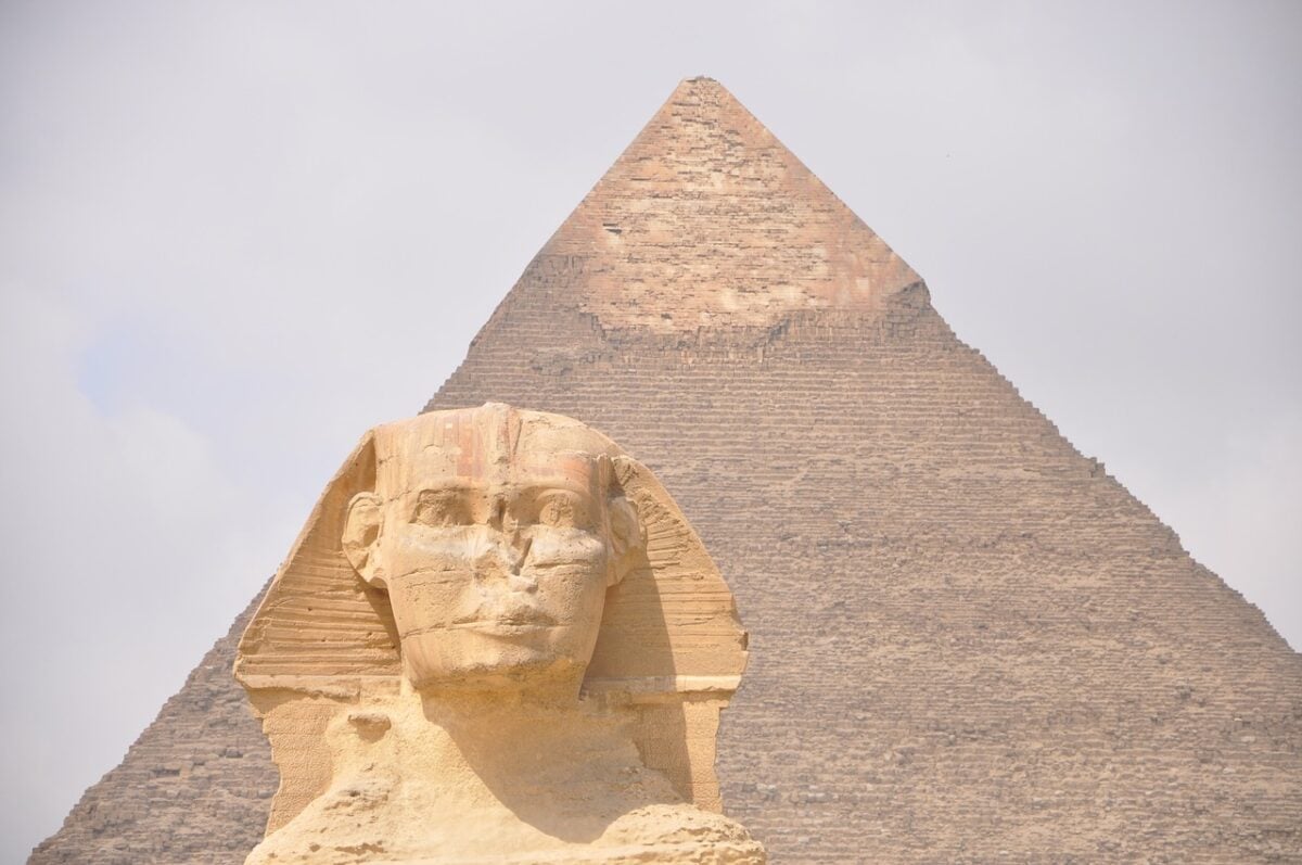 egypt, sphinx, pyramid, cairo, giza, monument, pyramids, ancient, egypt
