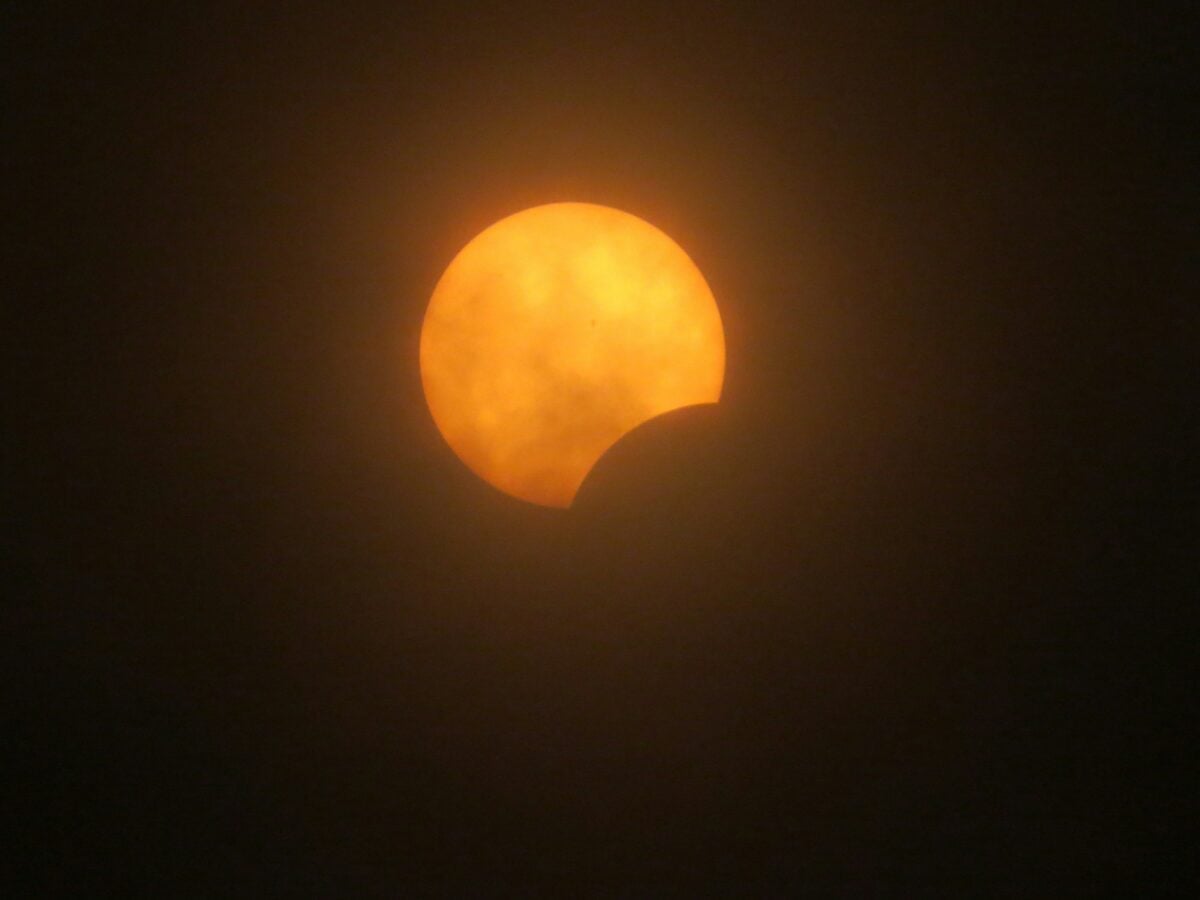 Partial solar eclipse